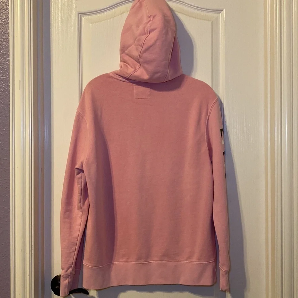 American Eagle Outfitters Men's Pink Hoodie Sweatshirt Size Medium NWOT_4